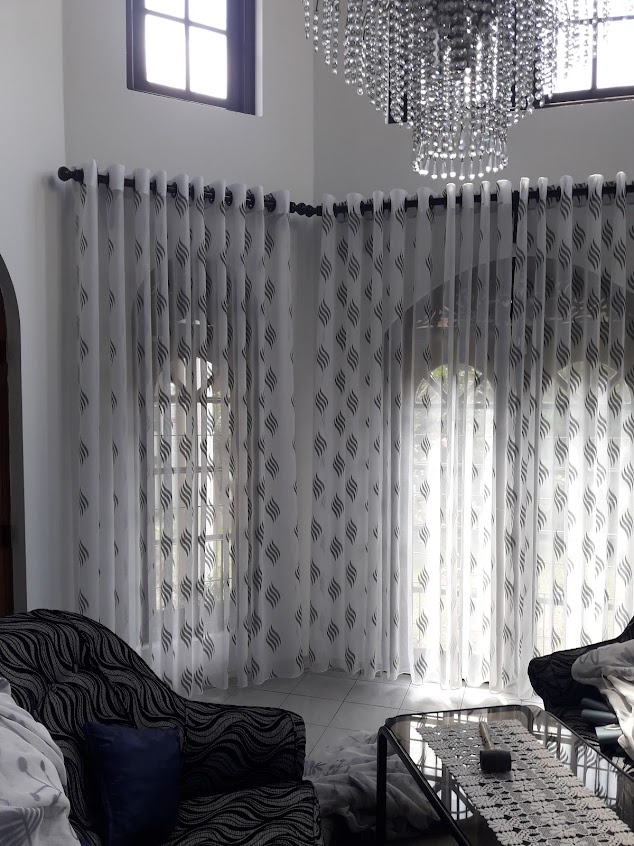 Modern curtain pattern